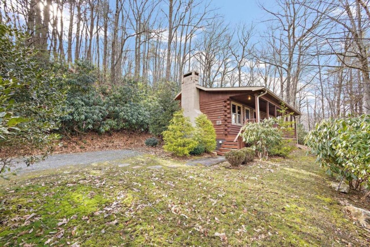 Log Cabin On Peaceful River Blowing Rock Exterior photo